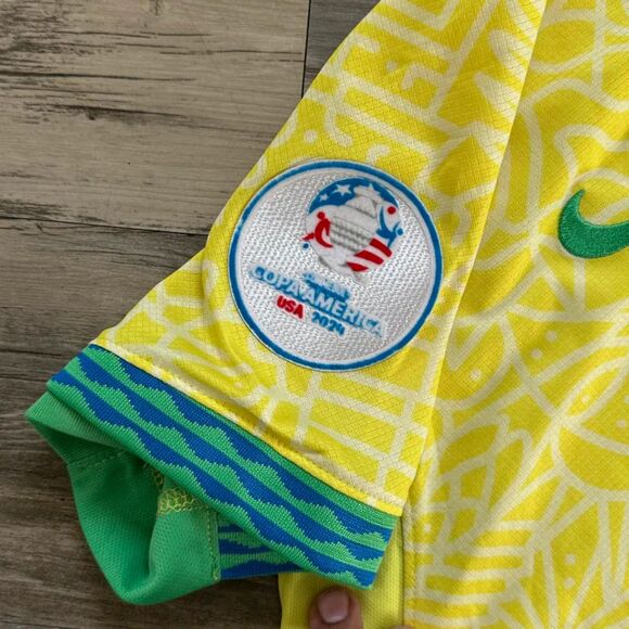 Nike Vini Jr. Brazil 2024 CBF Jersey Kit Size Small - Picture 6 of 11